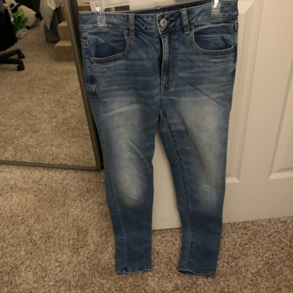 American Eagle Hi Rise jeggings